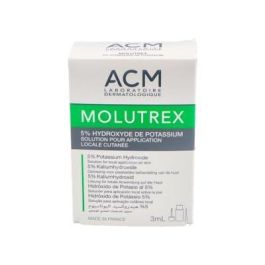 ACM Laboratoires Molutrex Solución 3ml para Tratamiento Cutáneo del Molluscum Contagiosum Precio: 27.89999971. SKU: B12SFN4FVH
