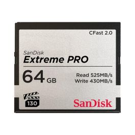 SanDisk Extreme Pro - Tarjeta de Memoria CFast 2.0 de 64 GB, VPG-130, hasta 525 MB/s, para Video 4K y Fotografía Profesional Precio: 205.50000031. SKU: B12B393LNM