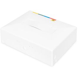 Digitus Carcasa FTTX/FTTH Vacía para 4x SC SX, Montaje en Pared, IP45, Blanco, 80x30x100mm, 400g