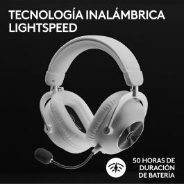 Logitech Auriculares Gaming G Pro X con micrófono cardioide, drivers Graphene 50 mm y tecnología LIGHTSPEED Logitech Auriculares Gaming G Pro X con micrófono cardioide, drivers Graphene 50 mm y tecnología LIGHTSPEED
