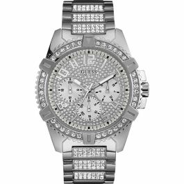 Reloj Hombre Guess W0799G1 Plateado (Ø 48 mm) Precio: 389.49999946. SKU: B18Z4TB2NE