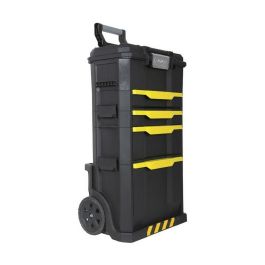 Stanley 1-79-206 Taller Móvil Modular para Herramientas con 4 Cajones, Asa Telescópica y Ruedas Robustas, Polipropileno Precio: 139.94999997. SKU: B17CP7FNFZ