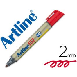 Rotulador Artline Pizarra Ek-157 Rojo Punta Redonda 2 mm 12 unidades Precio: 11.58999952. SKU: B1JZNGMWJP