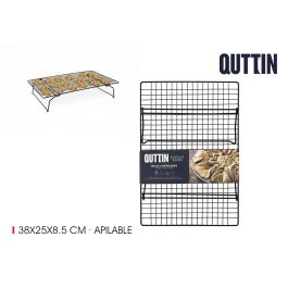 Quttin Rejilla Enfriadora Apilable 38 x 25 x 8.5 cm (12 Unidades)
