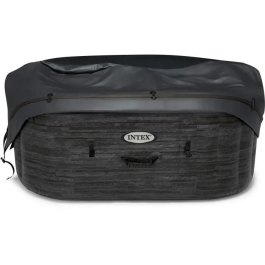 Intex Cubierta Térmica PureSpa Square para 4 Plazas - Evita la Pérdida de Calor