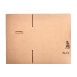 Caja Para Embalar Q-Connect Americana Ultrarresistente Conasas Carton Canal Doble 7 mm Color Kraft 430x300x250 mm 15 unidades