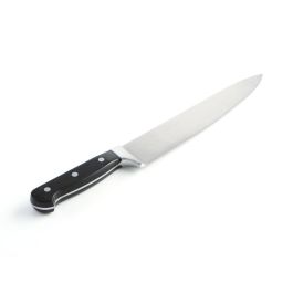 Quid Professional Cuchillo Chef Inox Chef Black Acero Inoxidable 25 cm Pack 6 Unidades Negro con Mango Ergonómico Soft Touch y Extra Resistente Precio: 66.68999942. SKU: S2704492