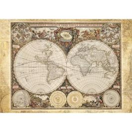 SCHMIDT SPIELE Mapa del Mundo Histórico Adulto Puzzle - 2000 Piezas SCHMIDT SPIELE Mapa del Mundo Histórico Adulto Puzzle - 2000 Piezas
