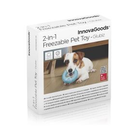 Juguete Mordedor Congelable para Mascotas 2 en 1 Glubiz InnovaGoods