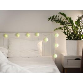 Tira LED 10 Bola Menta Giftdecor 31x20x6.5 cm, Verde, 2.30 m, Luz cálida (12 Unidades) Tira LED 10 Bola Menta Giftdecor 31x20x6.5 cm, Verde, 2.30 m, Luz cálida (12 Unidades)
