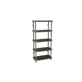 Plastiken TITANIO Estante de Almacenamiento Ancho 5 Bandejas Bicolores, Carga 30kg/bandeja, 184x88x44cm, Negro y Topo Plastiken TITANIO Estante de Almacenamiento Ancho 5 Bandejas Bicolores, Carga 30kg/bandeja, 184x88x44cm, Negro y Topo