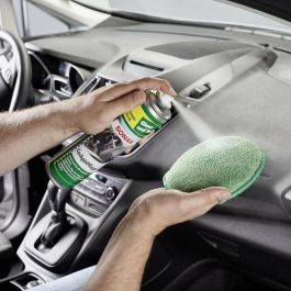 Sonax SX03433000 Limpiador y Protector de Salpicaderos Coche, Plásticos y Madera, Brillo Antiestático, Sin Silicona, Aroma Lemon-Fresh