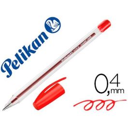 Boligrafo Pelikan Stick Super Soft Rojo 50 unidades Precio: 15.2339004719. SKU: B16W2CYR94