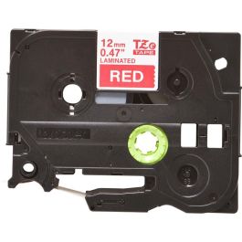 BROTHER Cinta laminada rojo/blanco 12mm Precio: 16.50000044. SKU: B187ZDK373