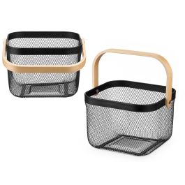 Cesta Cuadrada Asa Negra Kinvara 26X30CM (12 Unidades) Precio: 63.58999999. SKU: B1HPJGRVZA