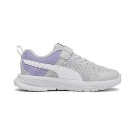 Zapatillas de Running para Niños Puma Evolve Run Mesh Gris