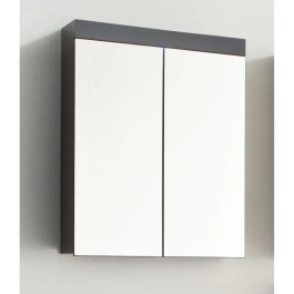 Trendteam Mueble de Baño Amanda 2 Puertas Espejo Gris 60x17x77cm Precio: 108.79000011. SKU: B1BGKSS86A