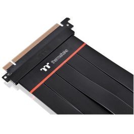 Thermaltake Extensor PCI Express 4.0 16X Negro 60cm Macho a Macho - Cable Riser Tarjeta Gráfica para Gaming PC