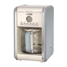 Ariete 1342/05 Cafetera de Goteo Vintage Azul para 4 a 12 Tazas con Temporizador y Pantalla LCD