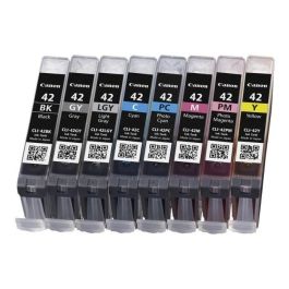 Ink-Jet Cli-42 Canon Pixma Pro-100 - 100S Multipack 8 Colores Bk -Gy - Lgy - C - M - Y - Pc - Pm 13 mL