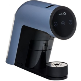 Delta Cafetera de Cápsulas IconiQ/ Azul, Pantalla Táctil, 19 Bar, 1200 W