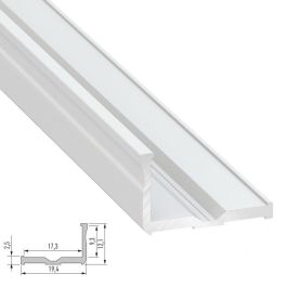 Perfíl Aluminio Tipo E 2,02M - Bruto Perfíl Aluminio Tipo E 2,02M - Bruto