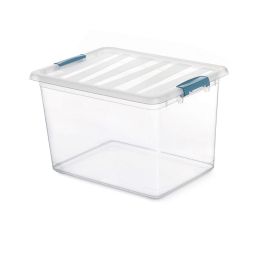 Domo Pack Living Caja de almacenaje Katla Transparente 20 l con asas ergonómicas 39 x 29 x 25,5 cm Precio: 8.98999992. SKU: S7905998