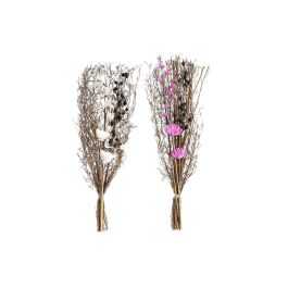 Ramo Cottage DKD Home Decor Blanco Rosa 30 x 65 x 30 cm (2 Unidades) Precio: 9.5000004. SKU: B19A3W5YRZ
