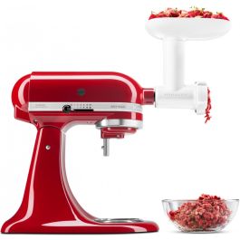 Kitchenaid 5KSMFGA Accesorio Picadora de Carne con Cuchilla de Acero Inoxidable, para Carnes, Pescados y Verduras