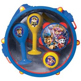 Lexibook Conjunto de 7 Instrumentos Musicales Pat Patrouille: Batería, Maracas, Castañuelas, Armónica, Flauta, Trompeta, Pandereta Lexibook Conjunto de 7 Instrumentos Musicales Pat Patrouille: Batería, Maracas, Castañuelas, Armónica, Flauta, Trompeta, Pandereta