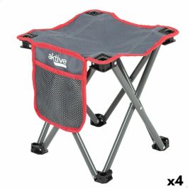 Taburete Aktive Plegable Camping Gris 30 x 32 x 30 cm (4 Unidades) Precio: 46.49999992. SKU: B1B49CXJ3H