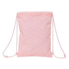 Bolsa Mochila con Cuerdas Safta Bunny Rosa 26 x 34 x 1 cm