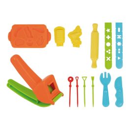 Milan Pasta Blanda Soft Dough - Maletín 8 Botes 59 gr Colores Surtidos + 13 Herramientas Barbacoa