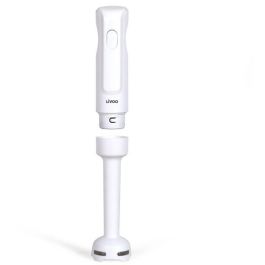 Batidora de mano - LIVOO - 300 W - 2 cuchillas de acero inoxidable - 1 velocidad - 19.000 rpm - Blanca Batidora de mano - LIVOO - 300 W - 2 cuchillas de acero inoxidable - 1 velocidad - 19.000 rpm - Blanca