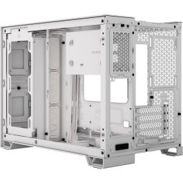 Corsair Caja PC Midi Tower ATX Blanca con Ventana Lateral y USB-C – Compatible Refrigeración Líquida 360mm
