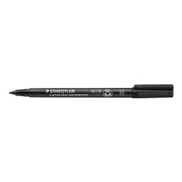 Rotulador Staedtler Lumocolor Retroproyeccion Punta De Fibrapermanente 317-9 Negro Punta Media Redonda 0.8-1 mm 10 unidades