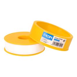 Edm Cinta de PTFE 50m 19x0.01mm Blanco para Fontanería y Riego Precio: 2.59000016. SKU: S7915943