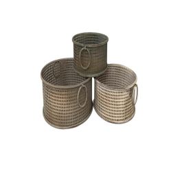 DKD Home Decor Cesta Vintage Multicolor 42 x 17 x 43 cm Set de 3 Precio: 86.99000002. SKU: B1GHFYSL2N