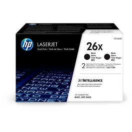 Hp Toner Negro Laserjet Pro M402Dn - M402N- M402D - M426Dw - M426Fdn - M426Fdw - 26X Pack 2 Precio: 433.95000044. SKU: S8409764