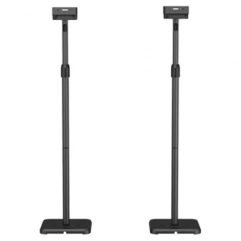 Aisens Soporte de Suelo Inclinable/ Giratorio SPK09U-429 para Altavoces hasta 5kg