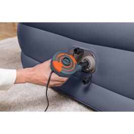 Bestway Cama Hinchable 67923 Tritech SleekFlow 2 Plazas 226 x 152 x 84 cm con Cabecero y Bomba Integrada