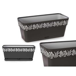 Jardinera Plastico 30Cm Gaia Antracita Stefanplast (12 Unidades) Precio: 53.78999945. SKU: B1FJPN6AQ5