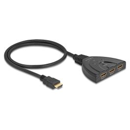 DeLOCK Conmutador HDMI 3x1, 8K 60Hz, 48Gbps, HDR, Plug & Play, HDCP 2.3, con Cable Integrado 60cm (Modelo 3 x HDMI in zu 1 x HDMI out) Precio: 51.79000013. SKU: B1AG6NFK72