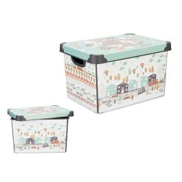 Caja Plastico 17L Road Con Asa Kipit 27X22CM (12 Unidades) Precio: 46.49999992. SKU: S3611185