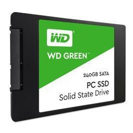 Western Digital WD Green SSD 240 GB SATA III 6 Gb/s 2.5" Interno para PC de Escritorio y Portátil, Mayor Velocidad y Fiabilidad