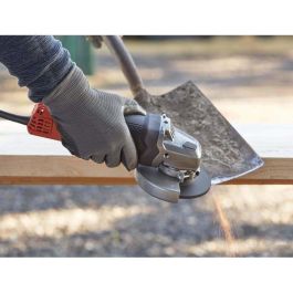 Black + Decker BEG120 Amoladora Angular 115 mm 800 W con Interruptor de Bloqueo y Arranque Suave