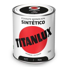 Esmalte sintético monocapa negro mate 750 ml titanlux 5809006 Precio: 22.49999961. SKU: B1G87WE5VP