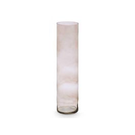 Jarrón de Cristal Cilíndrico Gris 15 cm x 60 cm - Giftdecor Jarrón de Cristal Cilíndrico Gris 15 cm x 60 cm - Giftdecor