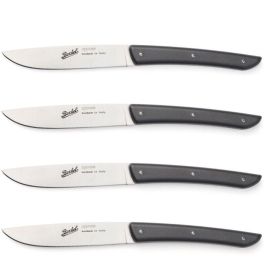 Berkel Set de Cuchillos de Carne de 4 Piezas, Color Negro Precio: 66.50000038. SKU: B1J3VP33L2