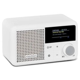 Medion AAAQH12607 Mini Radio DAB/FM Mono 2W RMS Blanco Precio: 58.79000017. SKU: B1B3VF6DJV